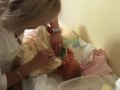 Alison S First Bath