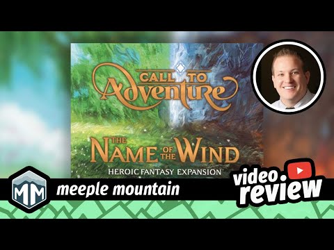 Boardgame Brody - Call to Adventure: The Name of the Wind - How to Play, Overview & Review 