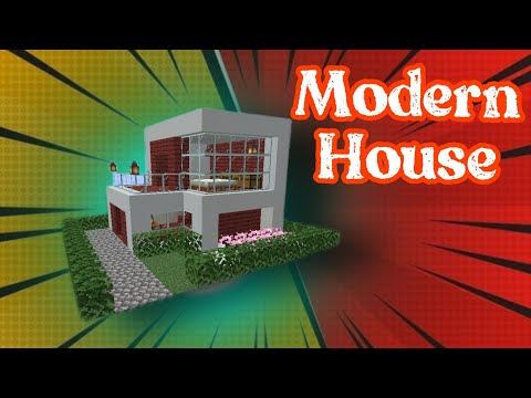 Insane Modern Minecraft House Build Tutorial