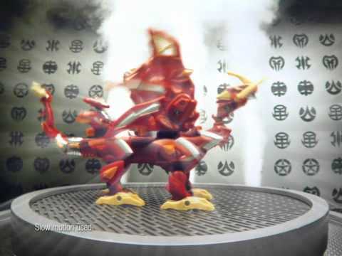 Bakugan Rinkinys figurek Arena walki Geogan Rising video