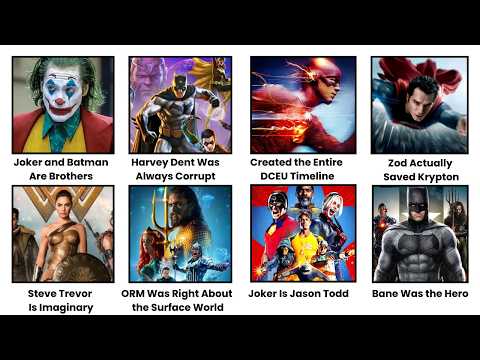 Every Crazy DC Movie Theory That Might Be True Explained in 16 Minutes