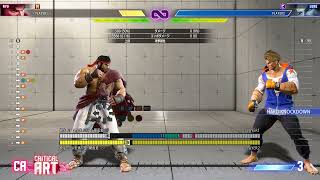 Street Fighter 6 モダンリュウのロマンコンボっぽいのだったり実用そうなのだったり色々フレーム確認してつながりそうなのつなげたやつ