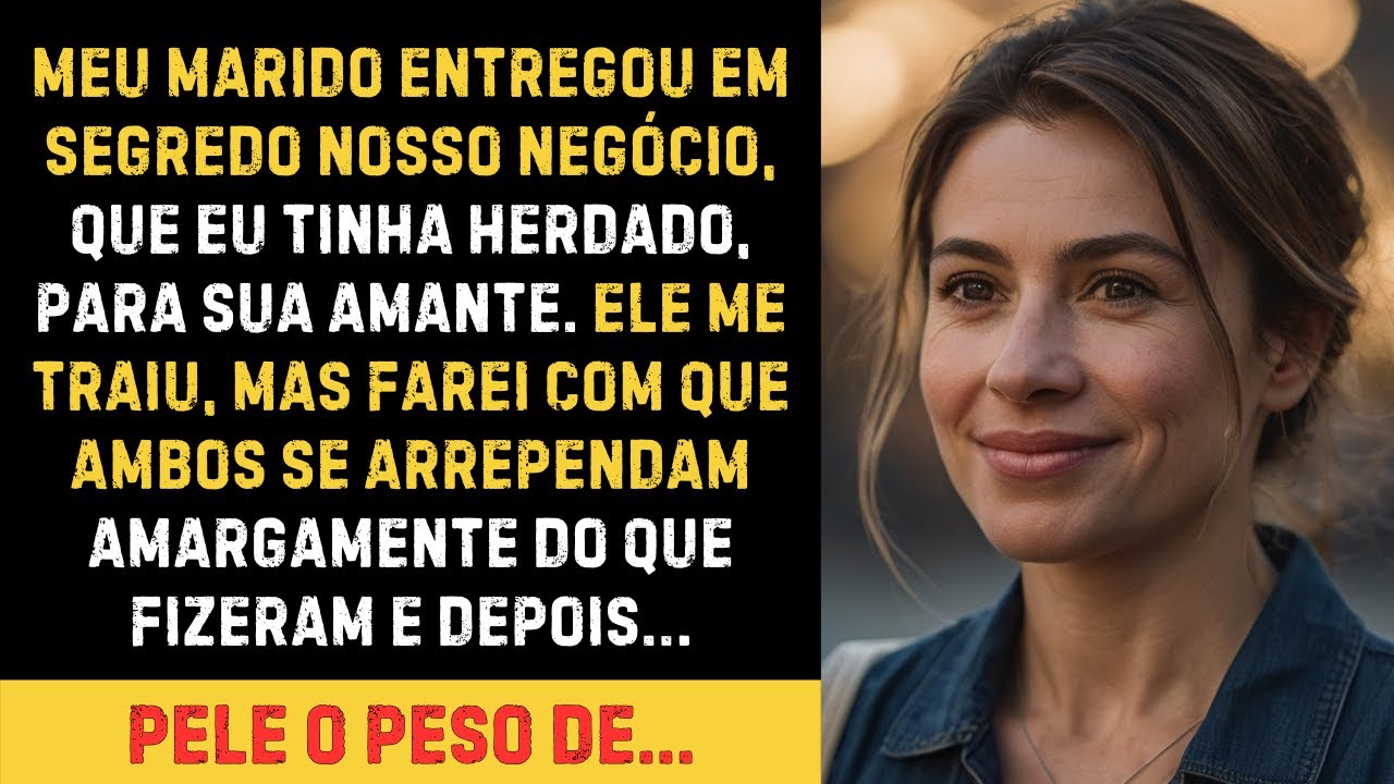 Meu marido deu nossa empresa que eu herdei pra amante em segredo, mas depois…