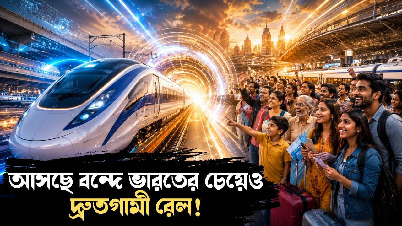 আসছে বন্দে ভারতের চেয়েও দ্রুতগামী রেল, ঘণ্টায় ছুটবে ২২০ কিমি বেগে! | Highspeed Rail In India