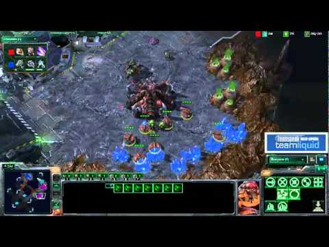 TeamSpeak TL SC2 Open #5 Semifinal A - Liquid`Ret (Z) vs Kyhol (T) G2