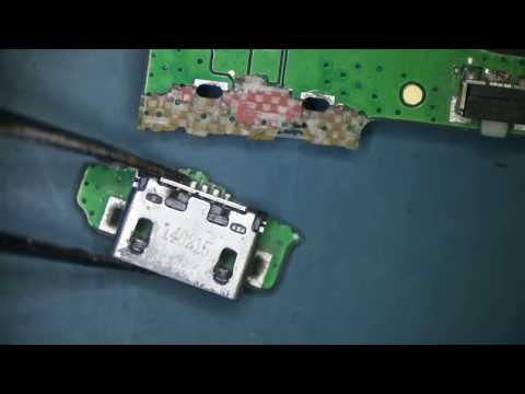 Ремонт планшета Lenovo IdeaTab A7600-H.  Ремонт разъема.