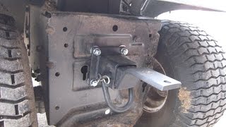 Craftsman Lawn Tractor  Tow Hitch