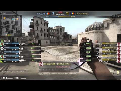 PGL CCS RO Semifinals - XPC-Gaming vs CYGANS (Dust 2 Match 2)