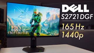 Dell S2721DGF Unboxing & Review (2021) -  Is it the Best 165Hz 1440p Gaming Monitor from Dell