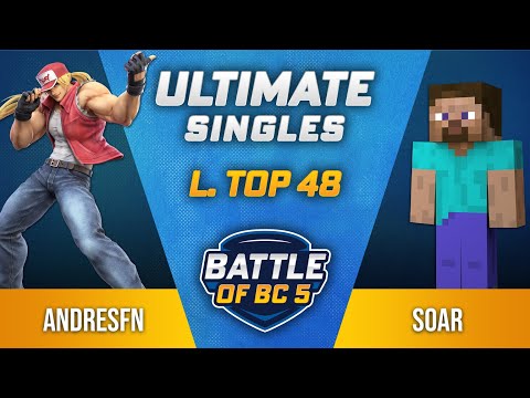 AndresFn (Terry) vs Soar (Steve) - Ultimate Singles Losers Top 48 - Battle of BC 5