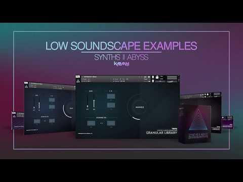 SYNTHS II ABYSS: Low Soundscape examples