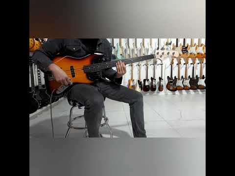 Bacchus Jazz Bass Fretless WJB-1R-FL image 22