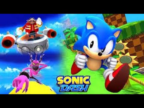 Kakak Voldi main Sonic Dash !