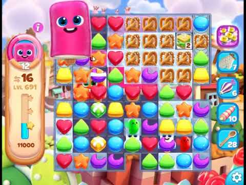 Cookie Jam Blast Level 691 - NO BOOSTERS 🍪 | SKILLGAMING ✔️
