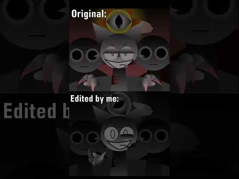 Sprunki Phase 2.5 Definite (DELUXE) - Wenda : Original VS Edited by me #sprunki #incredibox #horror