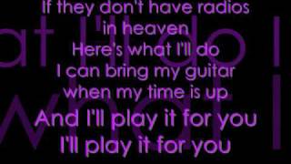 Radios In Heaven Lyrics - Plain White T&#39;s