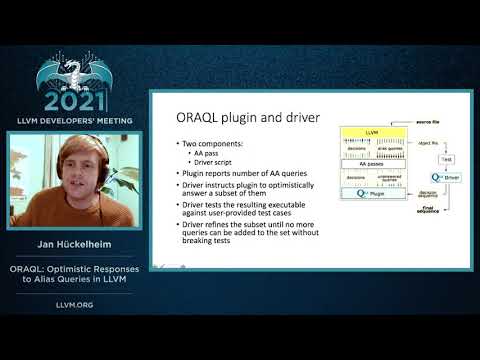 2021 LLVM Dev Mtg “ORAQL: Optimistic Responses to Alias Queries in LLVM”