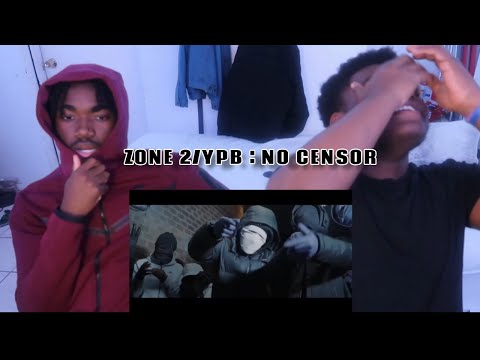 American friends react to (Zone 2/YPB)UnrulyBad XKarma XTrizzac X BgodyX Lr X Kwengface - No Censor