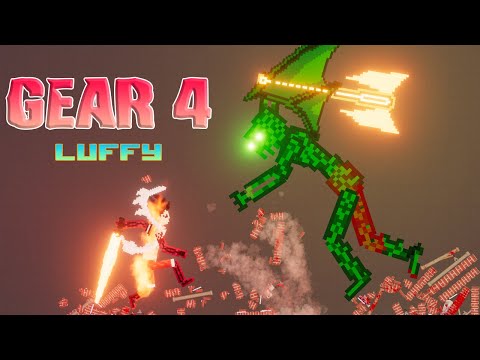 Luffy Gear 4 ( ONE PIECE ) vs Cthulhu ( Great Old One ) - People Playground 1.21.3