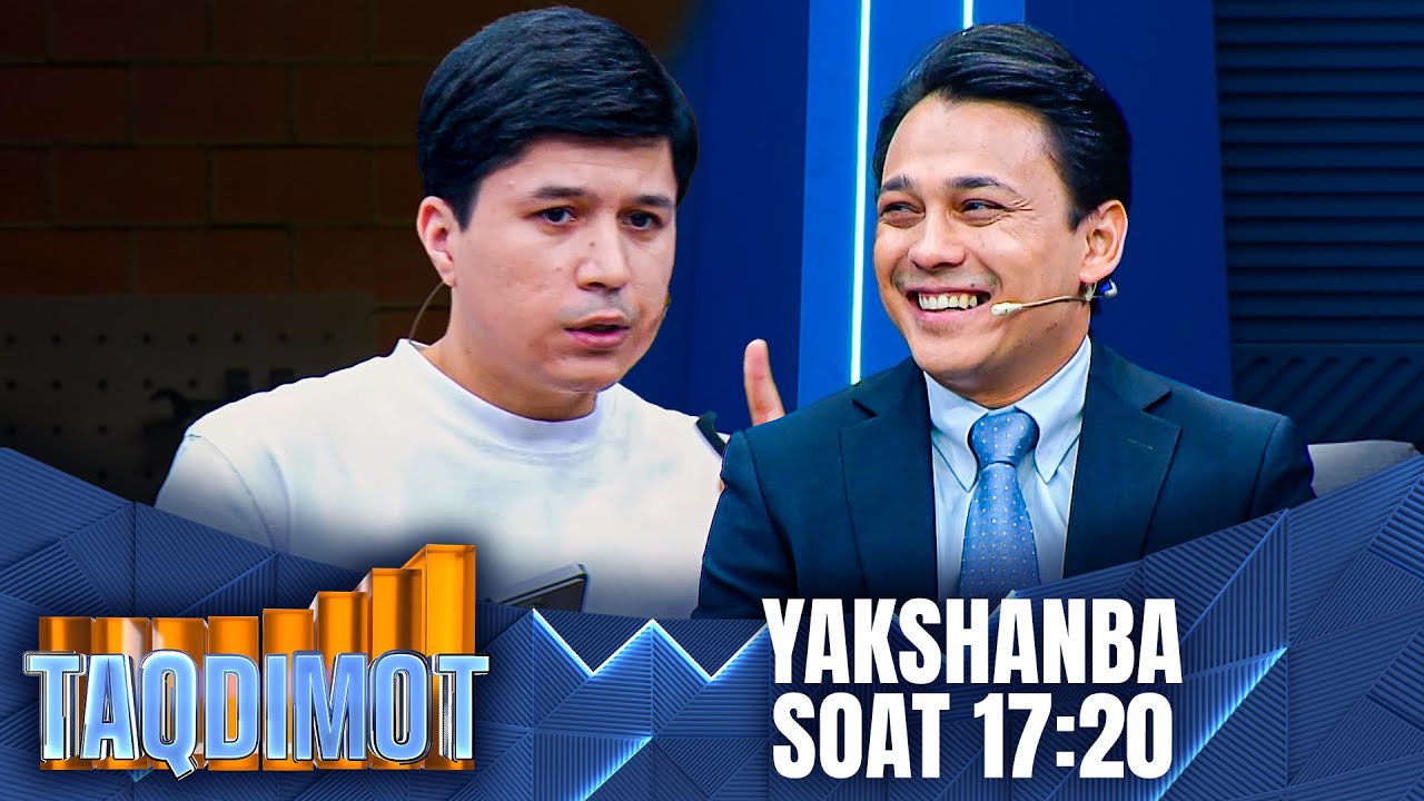 ANONS - TAQDIMOT | YAKSHANBA SOAT 17:20