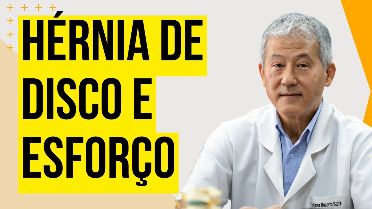 Pode trabalhar com Hérnia de Disco?