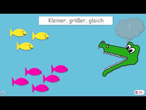 Kleiner, größer, gleich - Teil 1 - Klasse 1