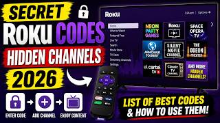 List of Hidden Roku Channels Codes & How to Use Them [2026]
