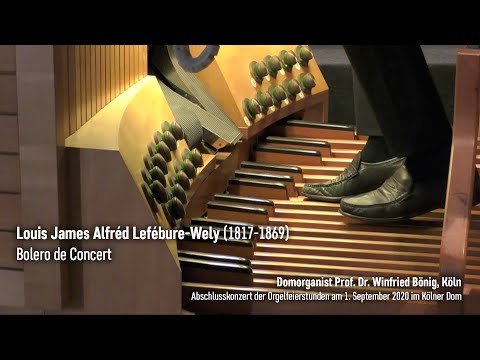 Louis James Alfréd Lefébure-Wely (1817-1869): Bolero de Concert