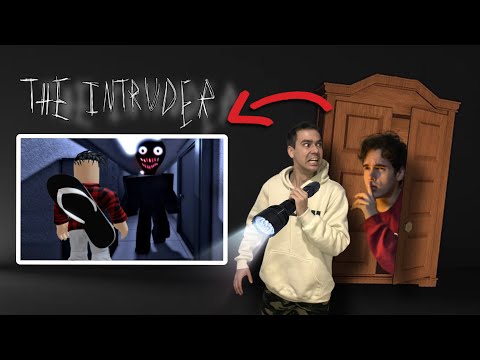 O INTRUSO tentou INVADIR MINHA CASA no ROBLOX! ft. @cassitogt