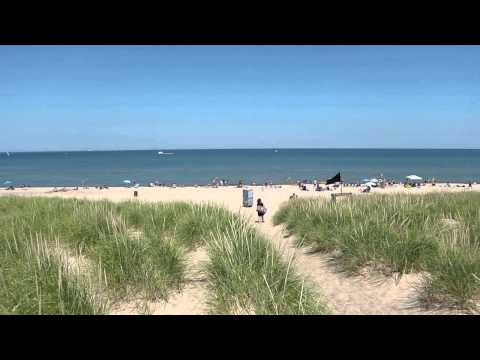 Lake Michigan Beach At Beachwalk Resort In Michigan City Indiana