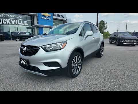 2021 Buick Encore Preferred AWD in Silver for sale at Ernie Dean Chevrolet Buick GMC Ltd. in Alliston, ON