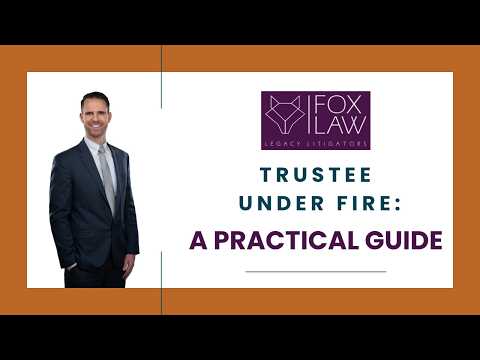 Trustee Under Fire: A Pra…