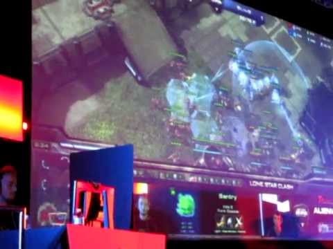 Demuslim saying "Protoss is bullshit" after his loss to BlinG