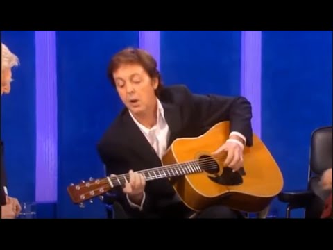Paul McCartney Explains Blackbird