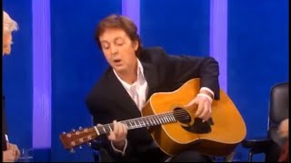 Paul McCartney Explains Blackbird