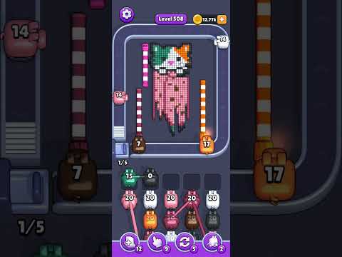 Pixel Flow Level 508 Walkthrough