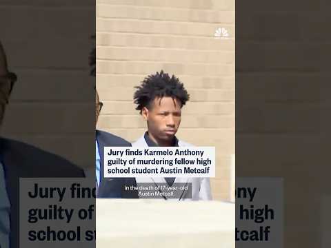 Jury finds Karmelo Anthony guilty of murdering fellow high school student Austin Metcalf