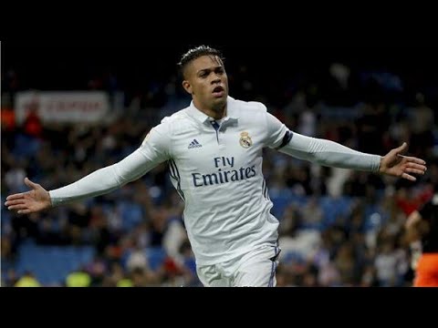 Mariano Diaz first goal with real madrid shirt