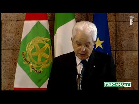 2020-02-29 LUCCA - STRAGI NAZISTE, MATTARELLA IN VISITA A SANT'ANNA