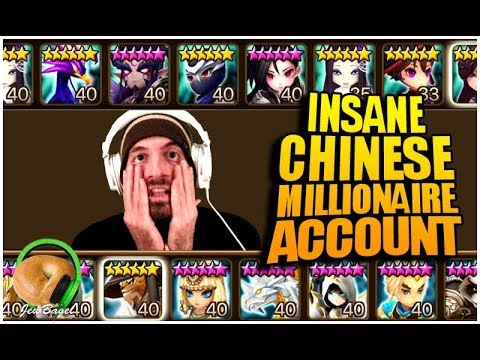 INSANE CHINESE MILLIONAIRE LD5 ACCOUNT! (Summoners War)