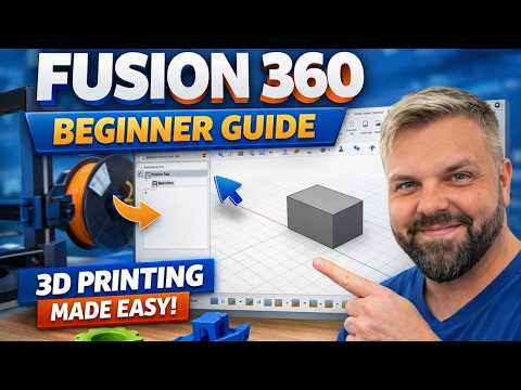 Fusion 360  for Absolute Beginners - Episode 1-Overview