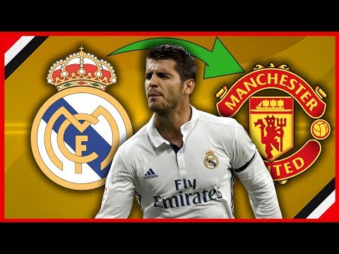 MAN UNITED BID €60M FOR ALVARO MORATA FROM REAL MADRID | TRANSFER NEWS
