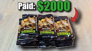 I Opened x61 Strixhaven Collector Booster Packs. Whats the Average Value?