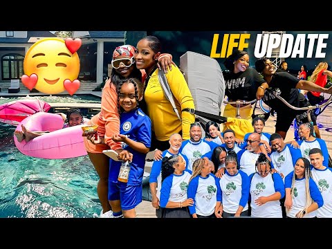 LIFE UPDATE???? Reigns Soccer Game⚽️ Family Road Trip ???? & More ????
