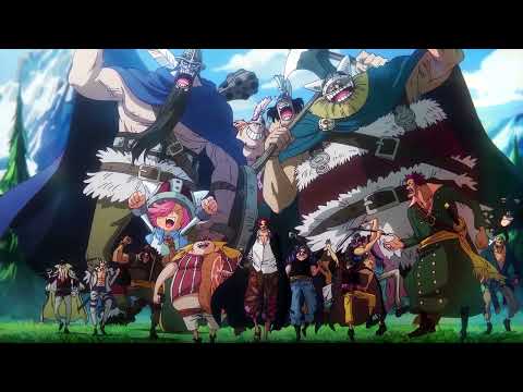 One Piece 1109 OST - Shanks and Red Hair Pirates at Elbaph