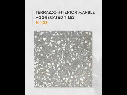 TERRAZZO INTERIOR MARBLE AGGREGATED TILES N-428  #askaro #terrazzo #karo