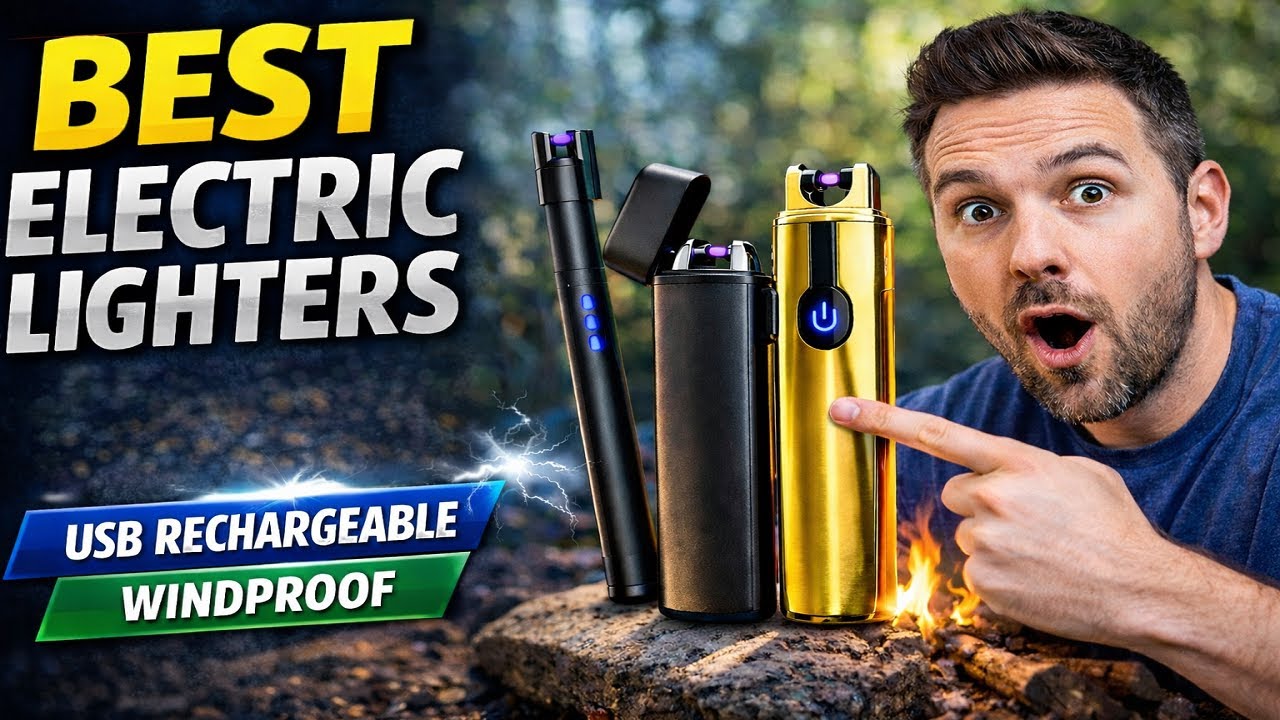 Best Electric Lighters for 2026 (USB Rechargeable + Windproof Picks)