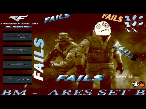 Crossfire NA 2.0 - Ares set B Blackmarket (Ak-47 ares, Knight SR25 ares, MP5-S ares & SPAS-12 ares)