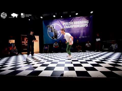 Mistrzostwa Polski Breaking 2021  / Top 8 Bboys 12 - 16 lat Myśliwy vs Destro