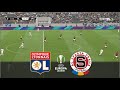 HIGHLIGHTS LYON v SPARTA PRAHA | UEFA EUROPA LEAGUE 2021/22 | Realistic Gameplay